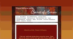 Desktop Screenshot of dianewilliamsart.com